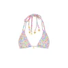 Kulani Kinis: Moonflower Halter Bralette Bikini Top