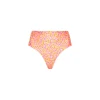 Kulani Kinis: Sherbet Shimmer High Hip Cheeky Bikini Bottom