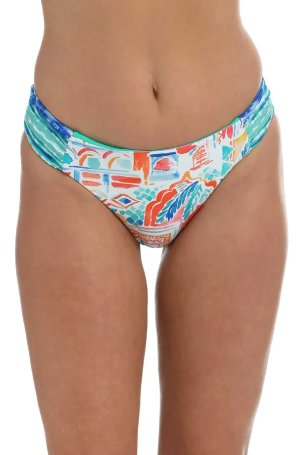 La Blanca: Terra Italia Side Shirred Hipster Bottom