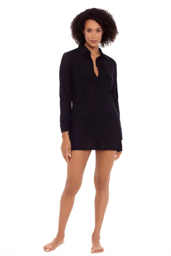 Lauren: Crushed Cotton Campshirt