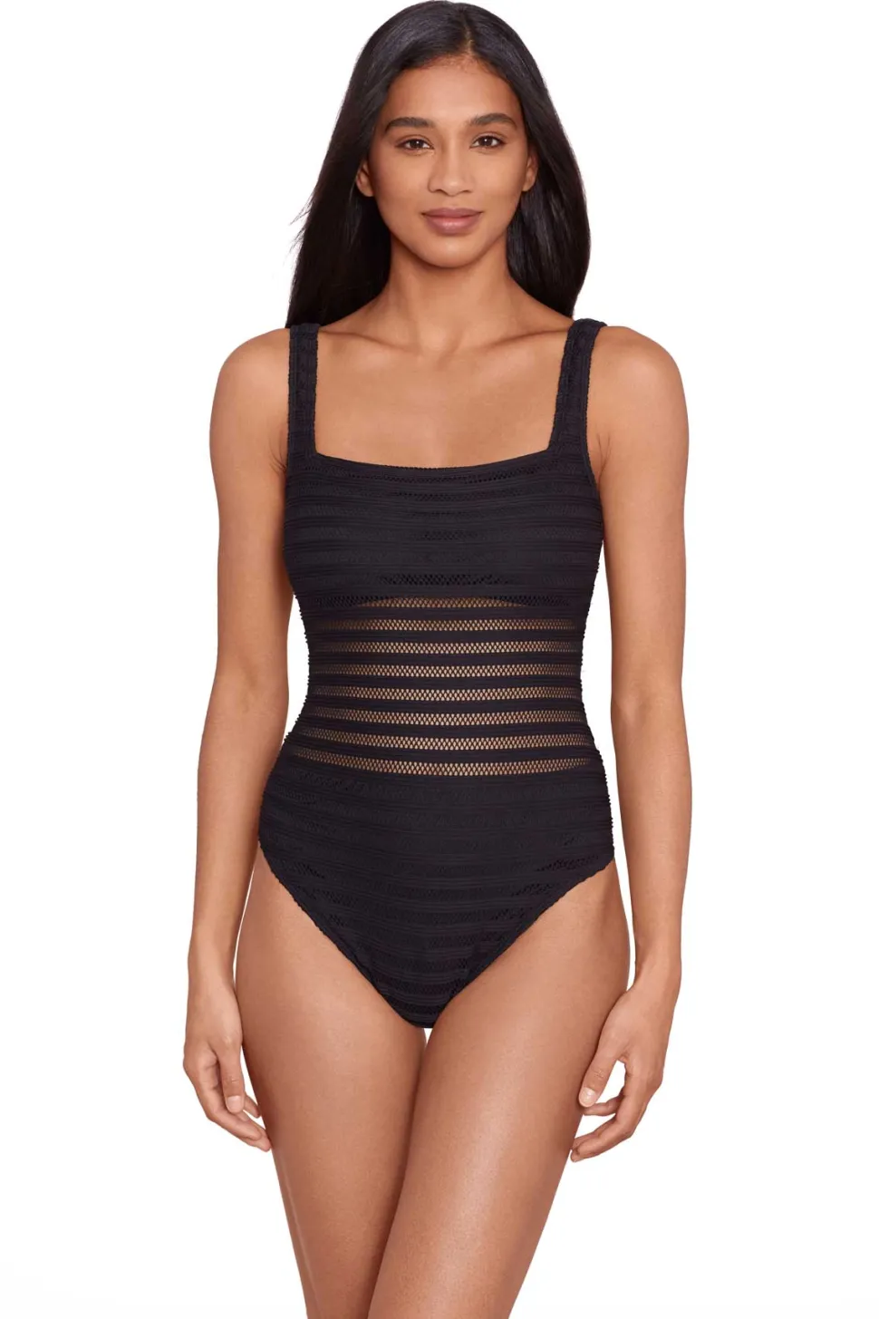 lauren_one_piece_ottoman__0.webp Lauren: One Piece Ottoman Mesh Solid Square Neck Swimsuit