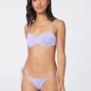 L*Space: Solid Shimmer Marley Underwire Top