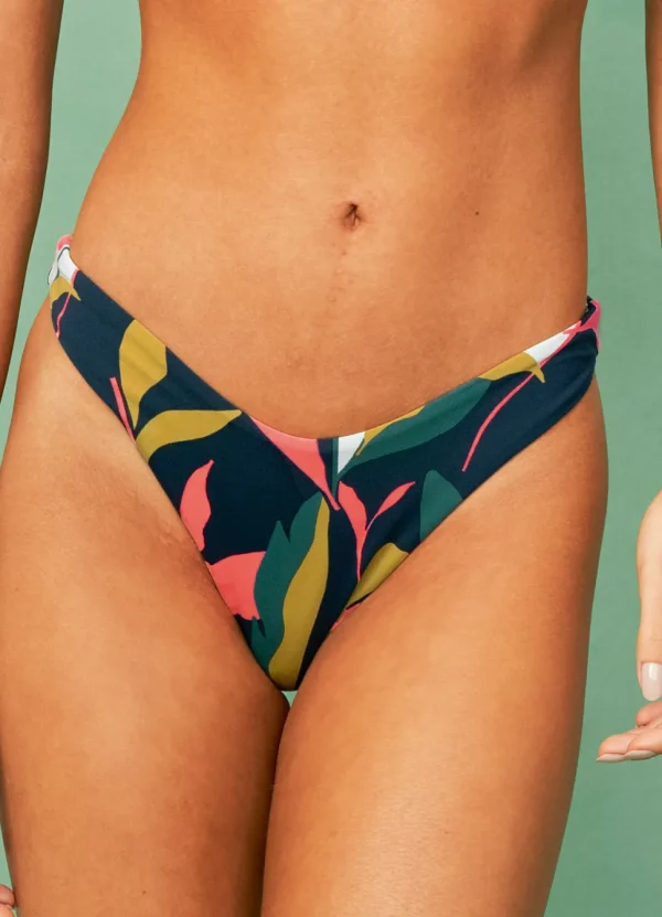 Maaji: Lush Leaves Splendour High Leg Bikini Bottom