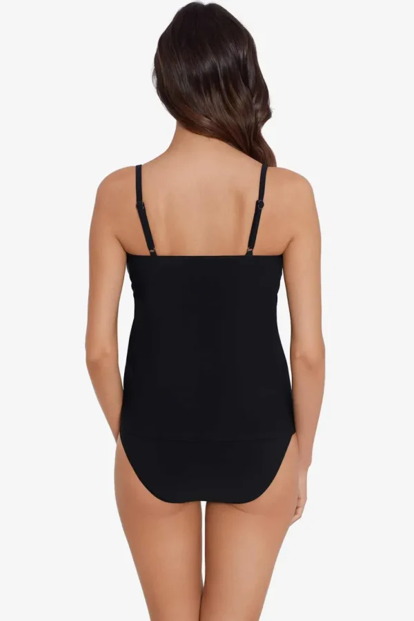 Magicsuit: Solid Carma Tankini Top
