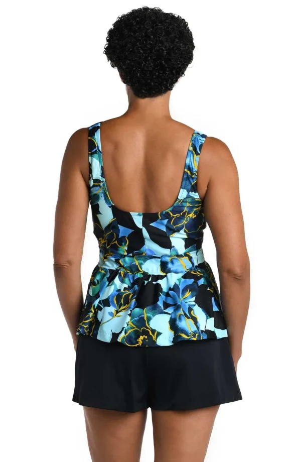 Maxine: Moonlit Garden Empire Tankini Top