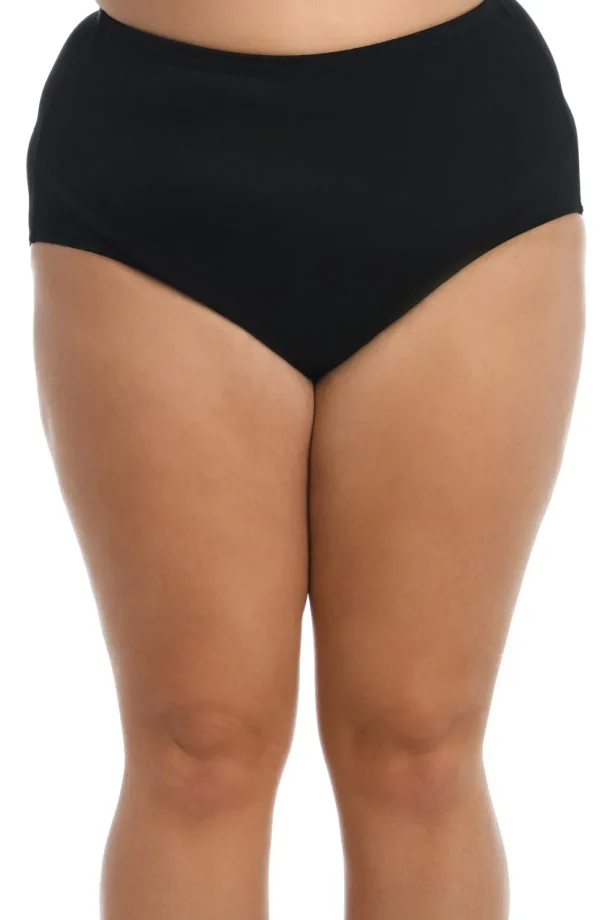 Maxine: Plus Solid Full Brief