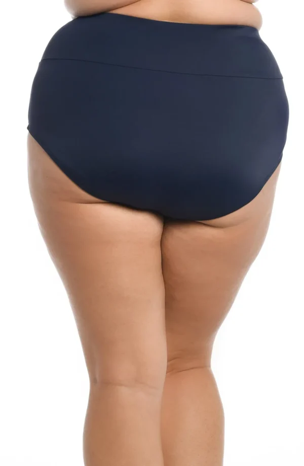 Maxine Plus Solid Wide Band Full Brief