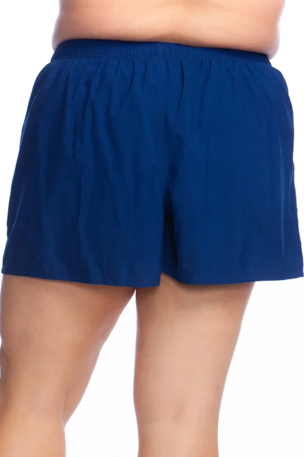 Maxine: Plus Solid Woven Boardshort