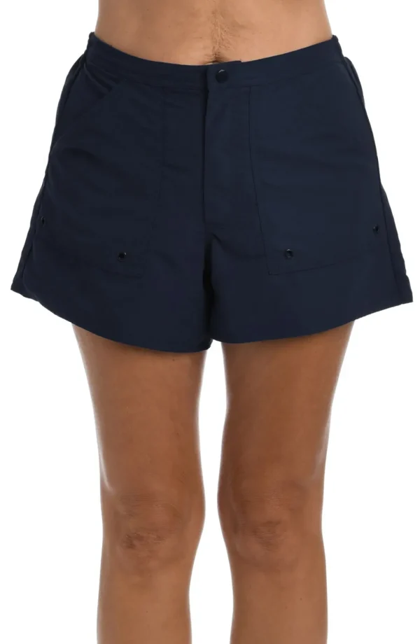 Maxine: Solid Woven Boardshort