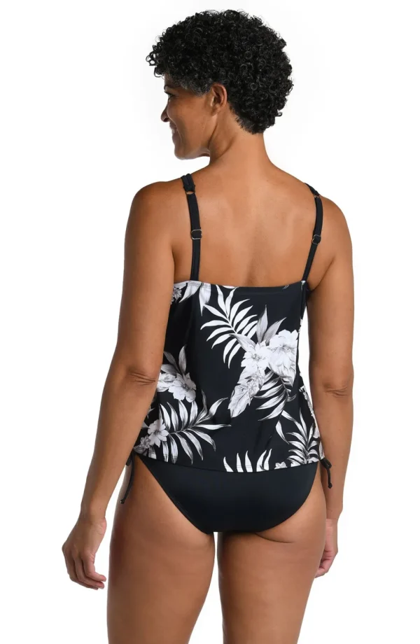 Maxine: Tropic Paradise High Neck Tankini Top