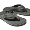 Olukai: Men'S Tuahine Leather Beach Sandals