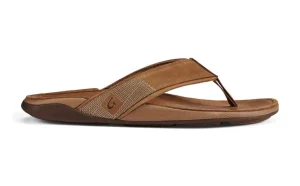 Olukai: Men'S Tuahine Leather Beach Sandals