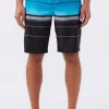O'Neill: Hyperfreak Heat Stripe 21 Boardshorts