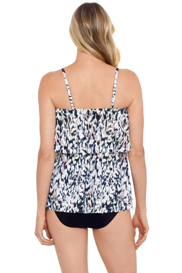 Penbrooke: Mastectomy Leopard Love Single Tier Tankini Top