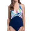 Profile: Club Tropical Halter Tankini Top