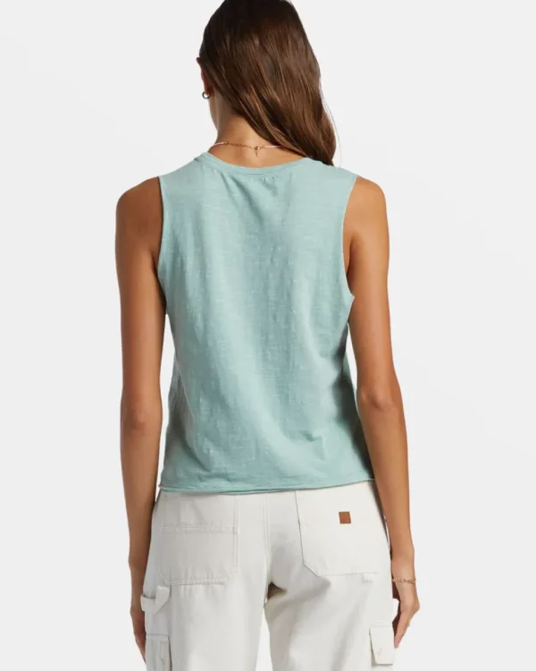 Roxy: Bring Good Vibes Muscle Tank Top