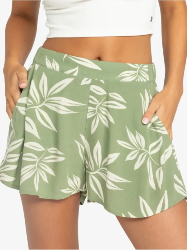 Roxy: Midnight Avenue Elastic Waist Shorts