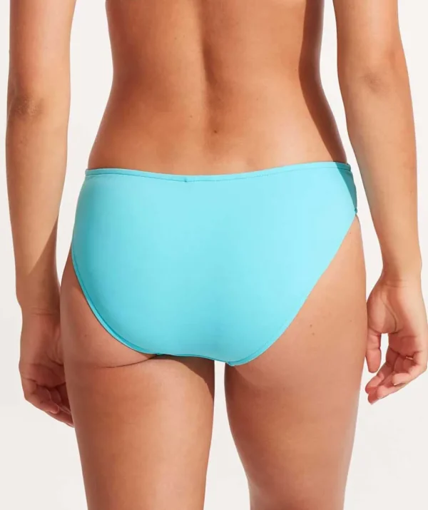 Seafolly: Solid Twist Band Hipster Pant