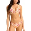 Seafolly: Spring Festival Longline Triangle Bikini Top