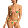 Seafolly: Wonderland Twist Bandeau Bikini Top