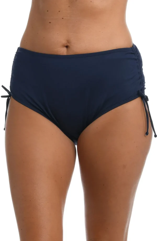 24Th & Ocean: Solid Adjustable Mid Waist Bottom