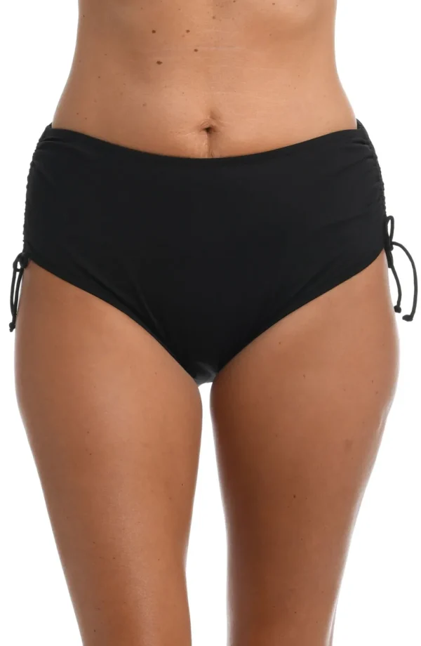 24Th & Ocean: Solid Adjustable Mid Waist Bottom
