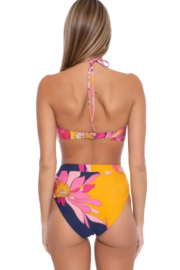 Trina Turk: Breeze Twist Front Bandeau Bra