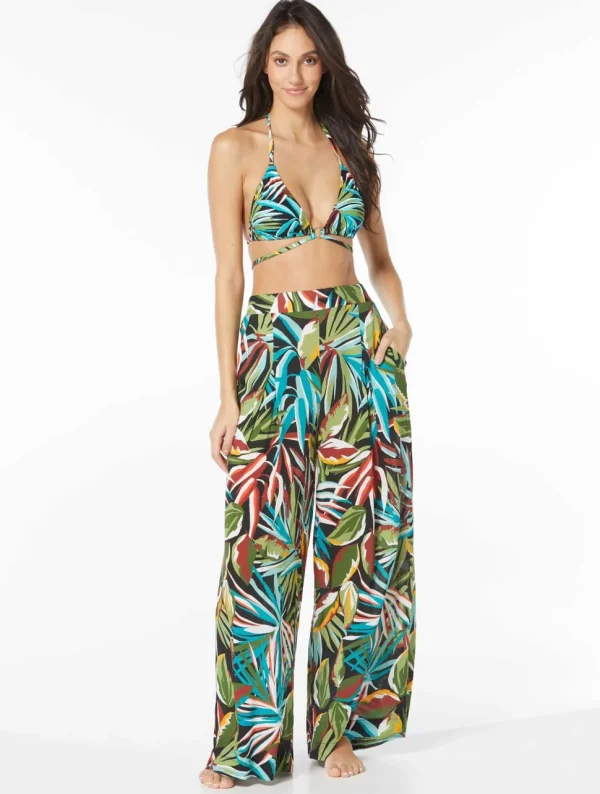 Vince Camuto: Midnight Bloom Cover Up Pant